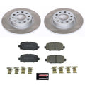 Power Stop 17-22 Jeep Compass Rear Semi-Coated Rotor Kit