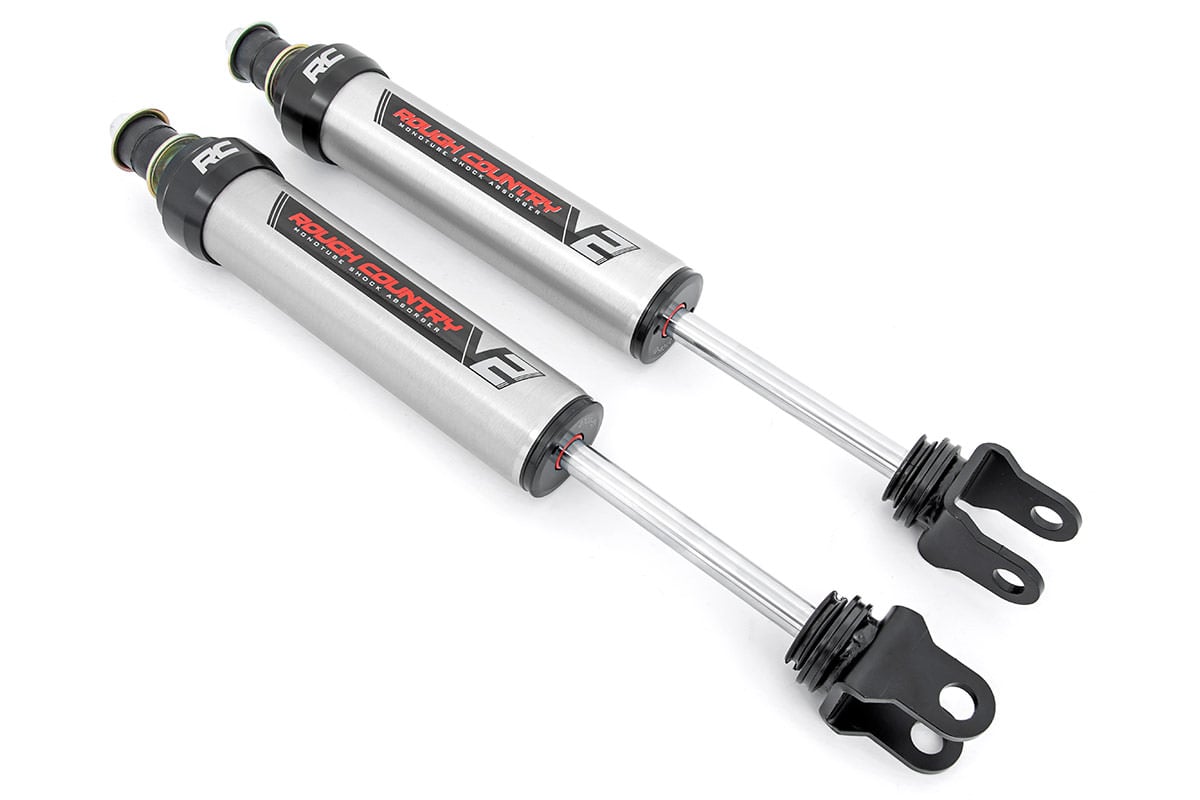 V2 Front Shocks 3.5-6.5 Inch Chevy/GMC Sierra 1500/Silverado 1500/Tahoe/Yukon (99-06 & Classic) Rough Country
