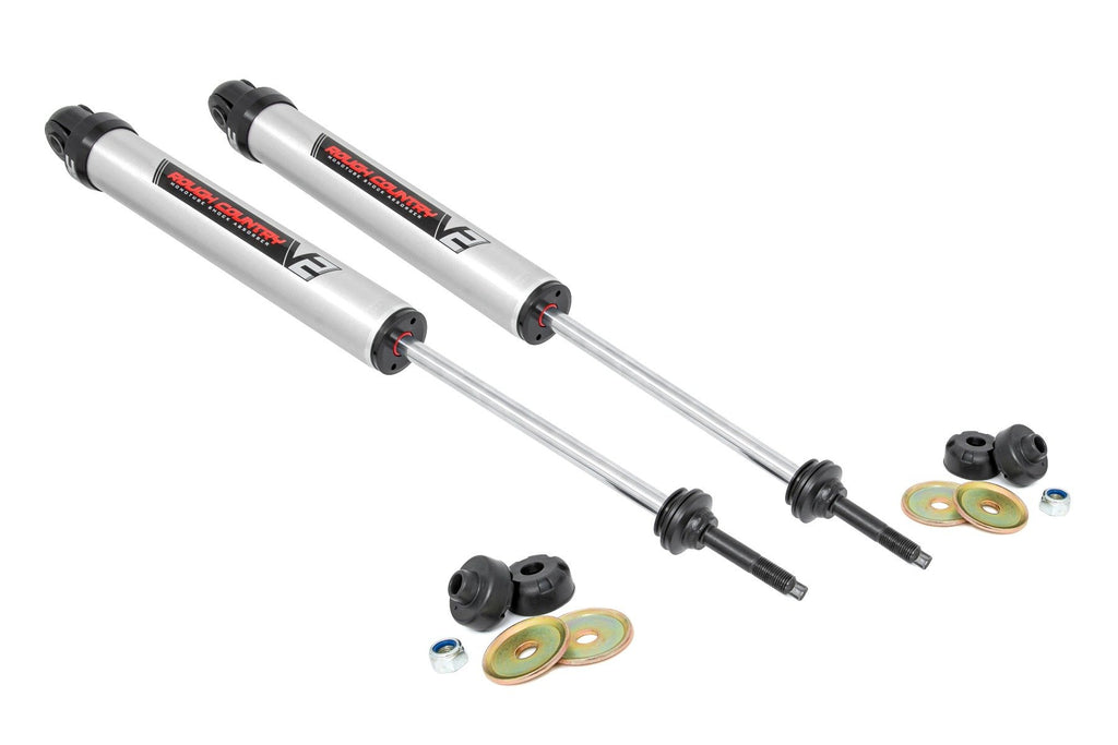 V2 Rear Shocks 6-7.5 Inch Ram 1500 2WD/4WD (2019-2026) Rough Country
