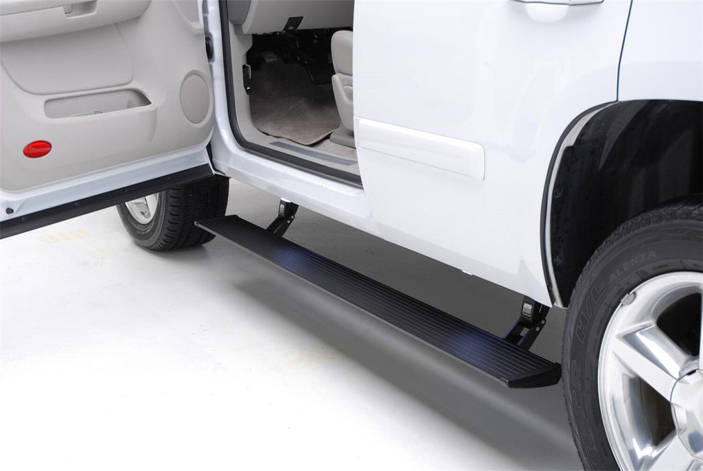 PowerStep Electric Running Boards Plug N Play System For 21-24 Ford F-150 Hybrid EV-GAS 22-24 Ford F-150 Lightning AMP Research