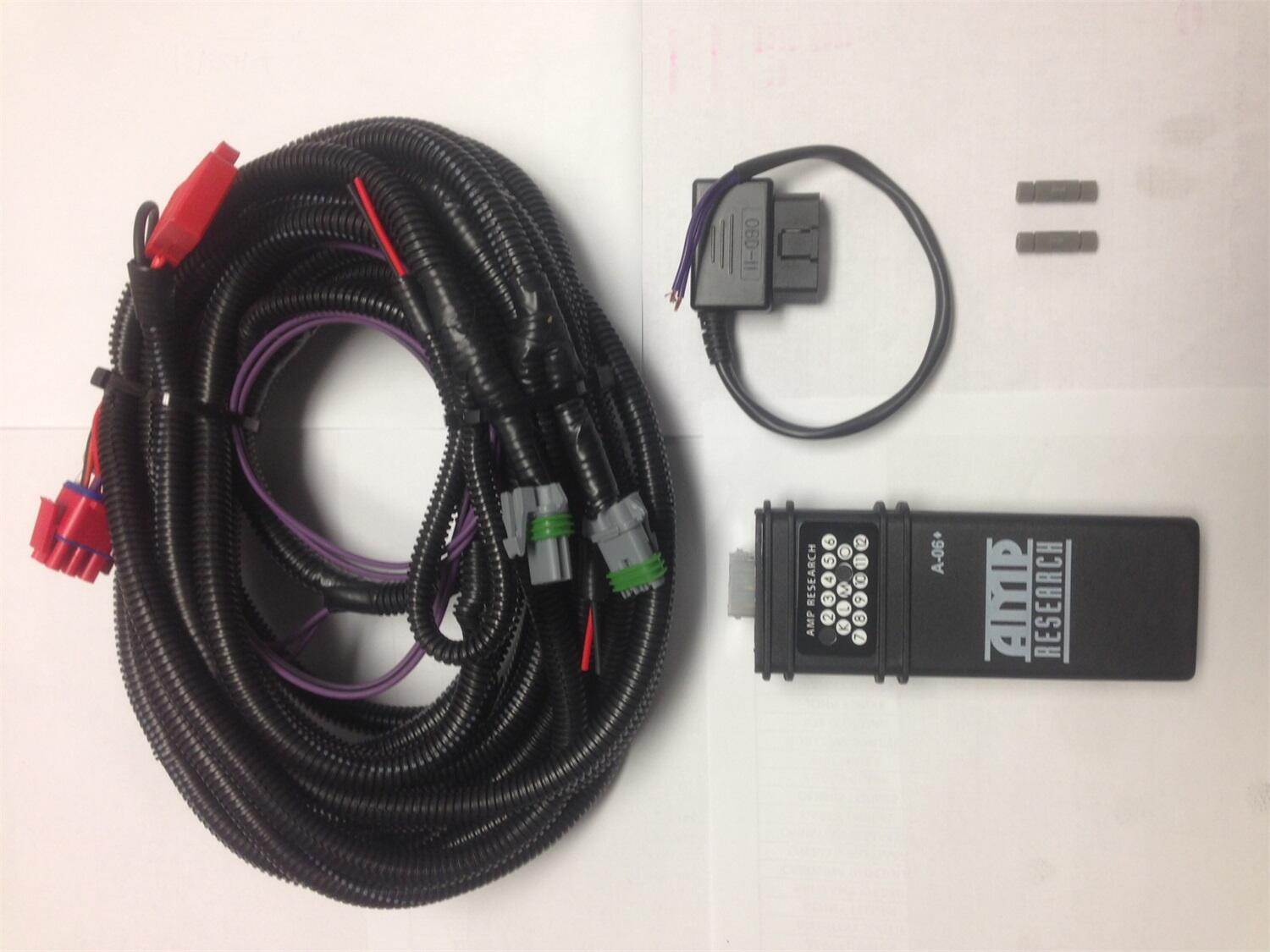 PowerStep Electric Running Boards Plug N Play Conversion Kit Only For 2009-2014 Ford F-150 AMP Research