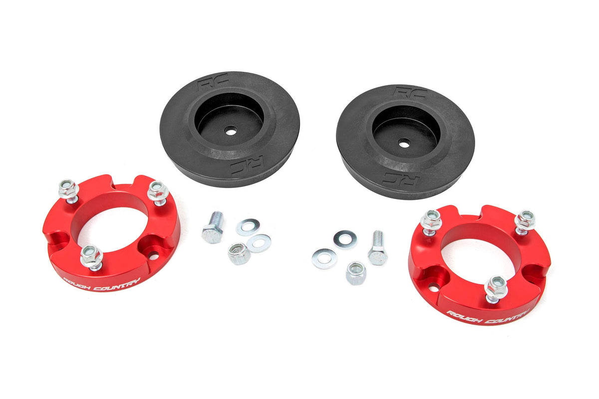 2 Inch Lift Kit Red Spacers Toyota 4Runner 2WD/4WD (2010-2024) Rough Country