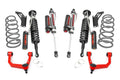 3 Inch Lift Kit Upper Control Arms RR Coils Vertex Red Toyota 4Runner (10-24) Rough Country
