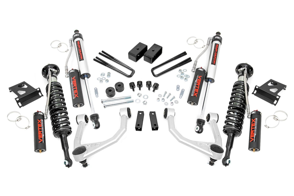 3.5 Inch Lift Kit Vertex Toyota Tundra 4WD (2007-2021) Rough Country