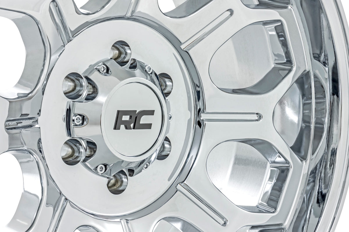77 Series Wheel One-Piece Chrome 20x9 Rough Country
