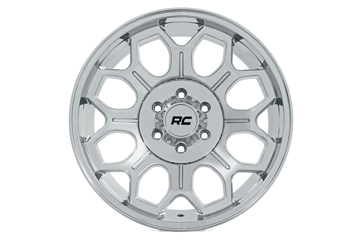 77 Series Wheel One-Piece Chrome 20x9 Rough Country
