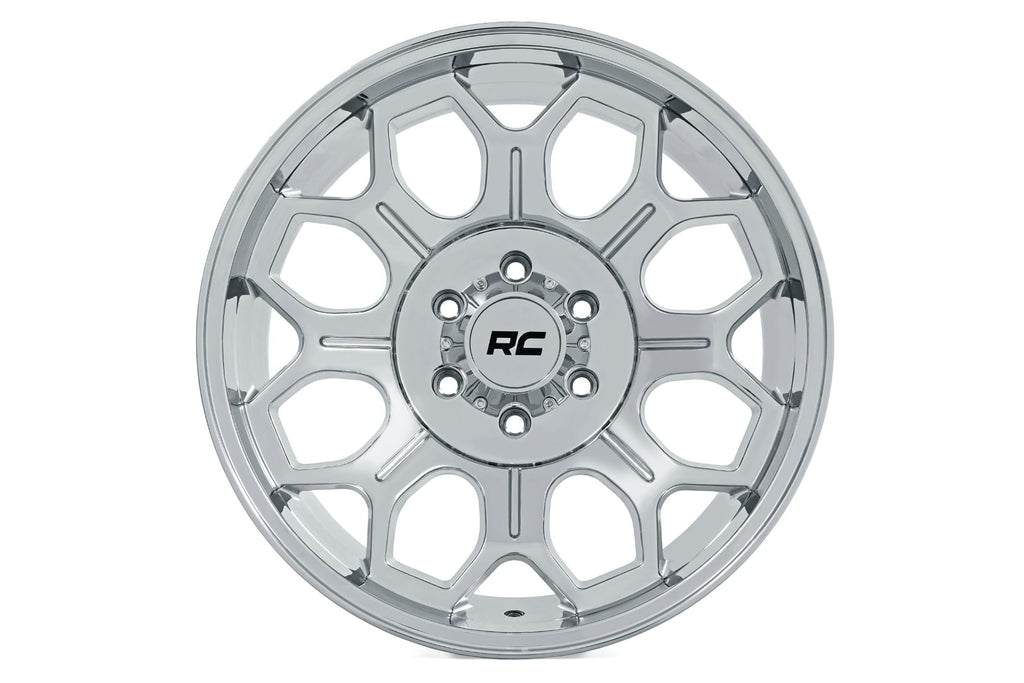 77 Series Wheel One-Piece Chrome 20x10 Rough Country