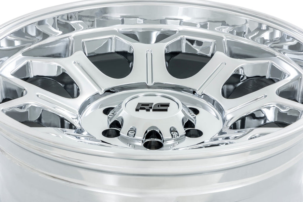 77 Series Wheel One-Piece Chrome 20x10 Rough Country