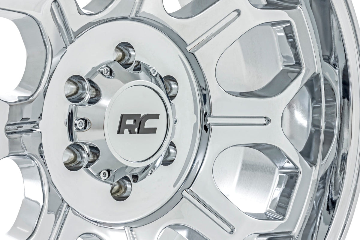 77 Series Wheel One-Piece Chrome 20x10 Rough Country