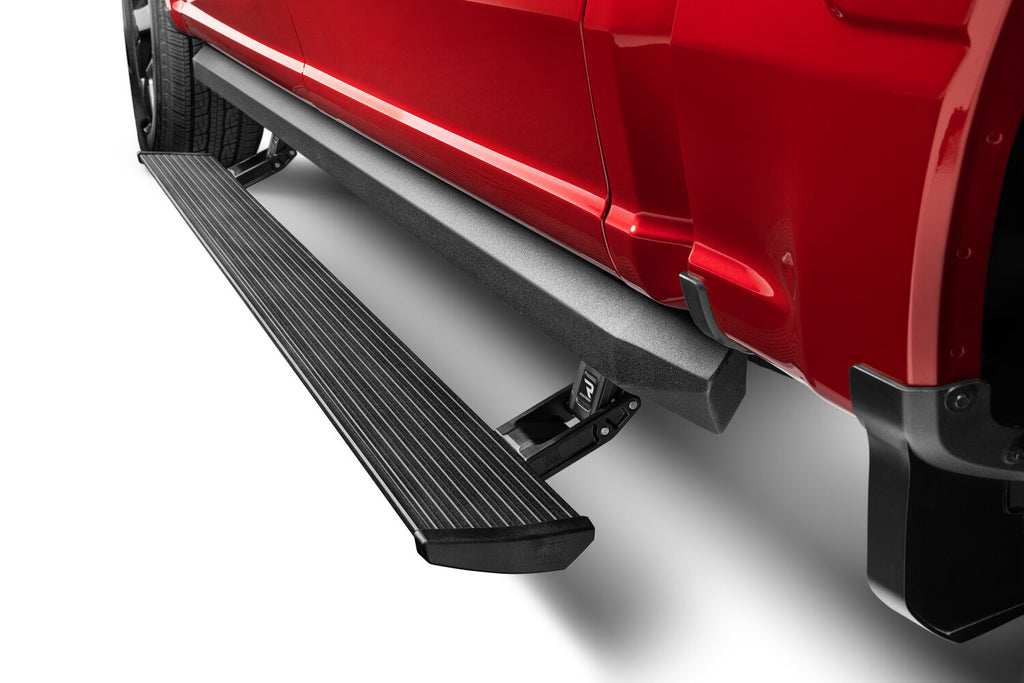 PowerStep XL Electric Running Boards Plug N Play System For 20-21 Ford F-250/F-350/F-450 SuperCrew Cab 22 F-250/350/450 XL/XLT Crew Cab AMP Research