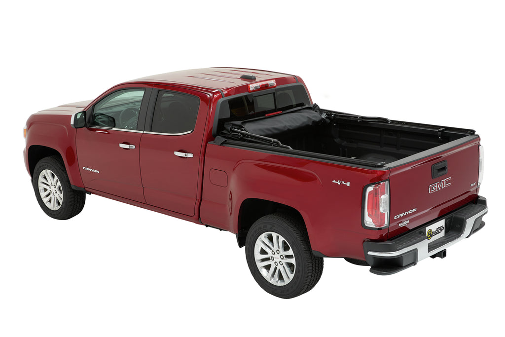 Supertop Truck Bed Cap 2 For Chevy/GMC 2015-2024 Colorado/Canyon Black Diamond PVC Coated Sailcloth No Drill Bestop