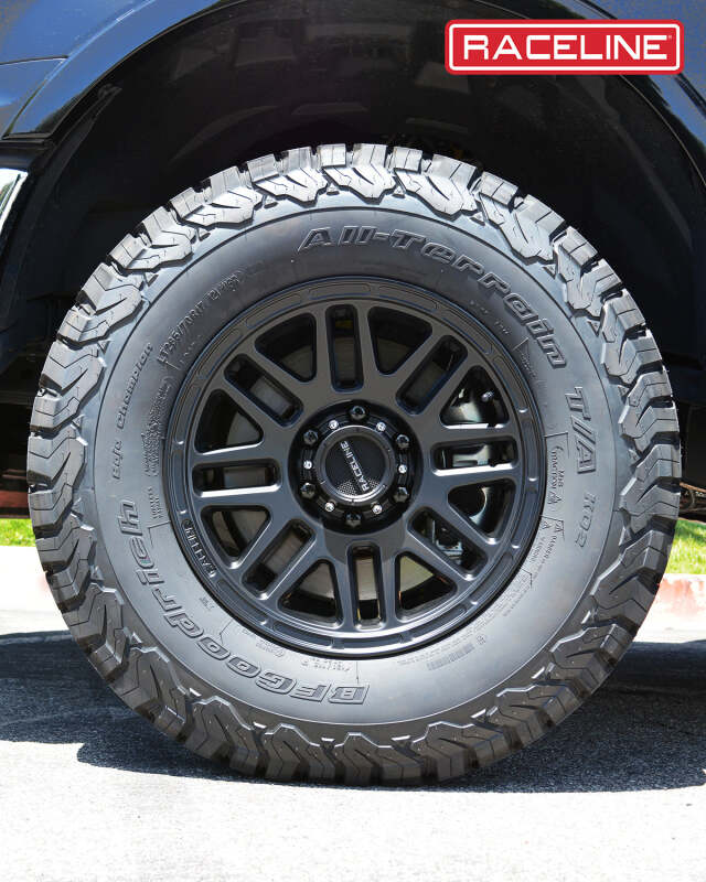 Raceline 944B Outlander 18x9in / 8x170 BP / 12mm Offset / 125.2mm Bore - Satin Black Wheel
