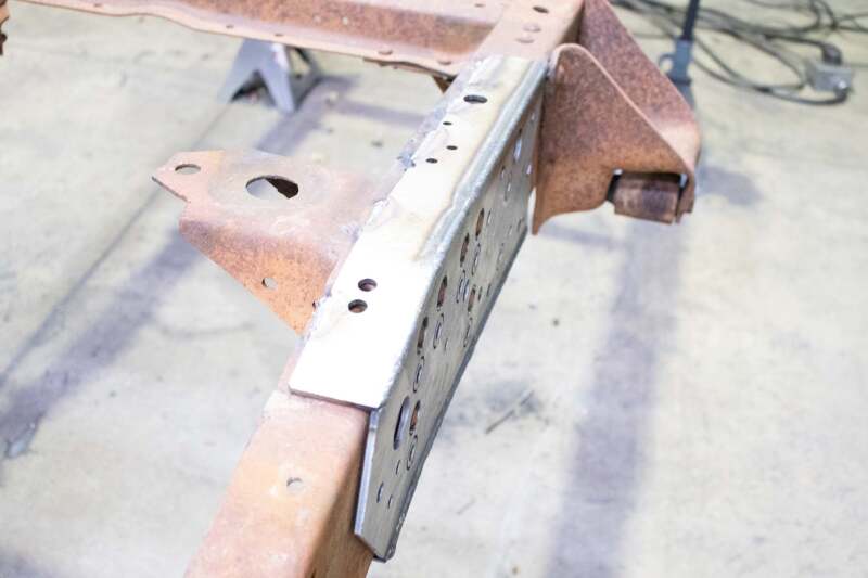 Rust Buster 73-87 Chevy C10 Mid Rear Frame Repair Kit - Right