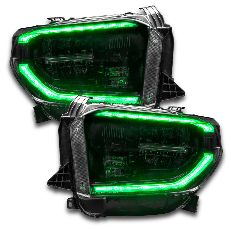 Oracle 18-21 Toyota Tundra Dynamic ColorSHIFT Headlight DRL Upgrade Kit