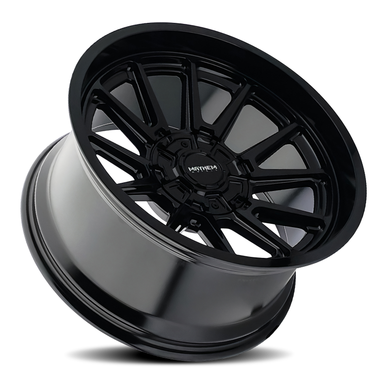 Mayhem 8116 Intrepid 18x9 / 5x127/5x139.7 BP / -12mm Offset / 87mm Hub Gloss Black Wheel