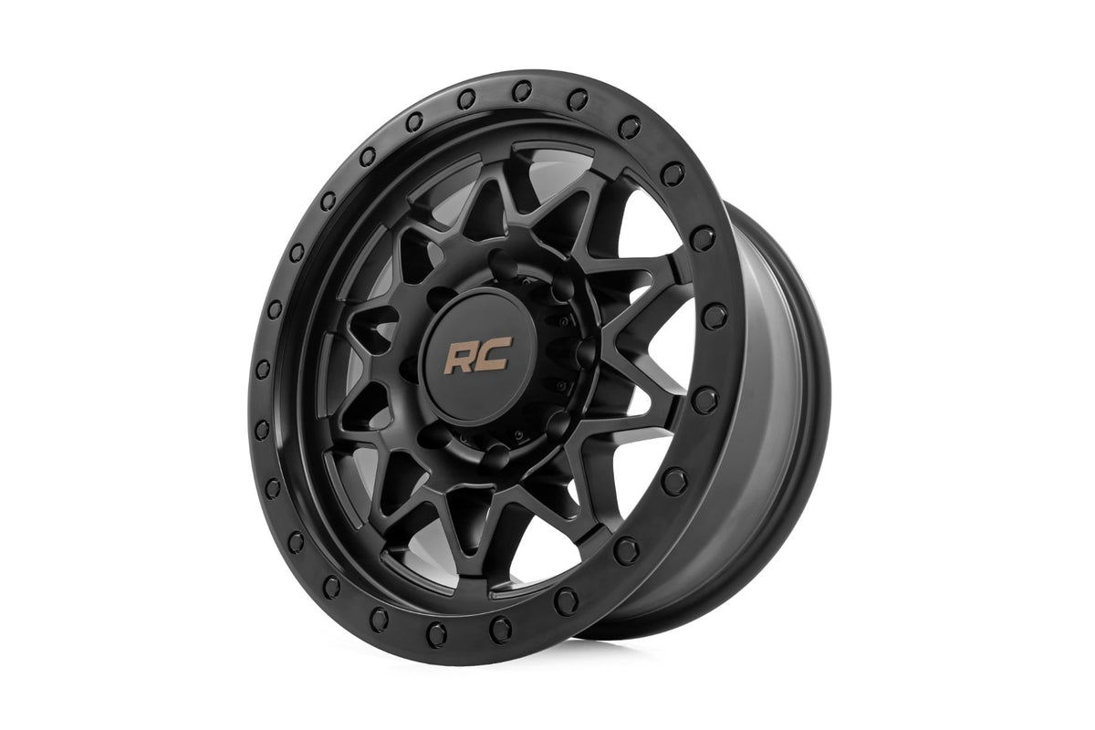 78 Series Wheel Simulated Beadlock Black 18x9 Rough Country