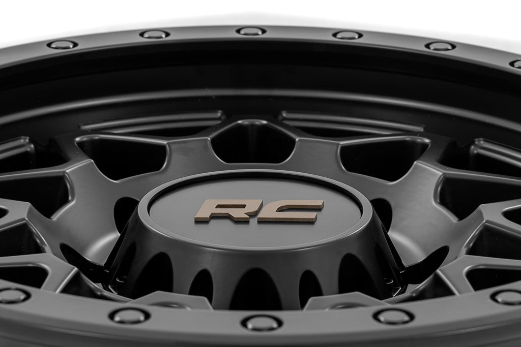 78 Series Wheel Simulated Beadlock Black 18x9 Rough Country