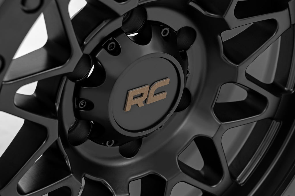 78 Series Wheel Simulated Beadlock Black 18x9 Rough Country