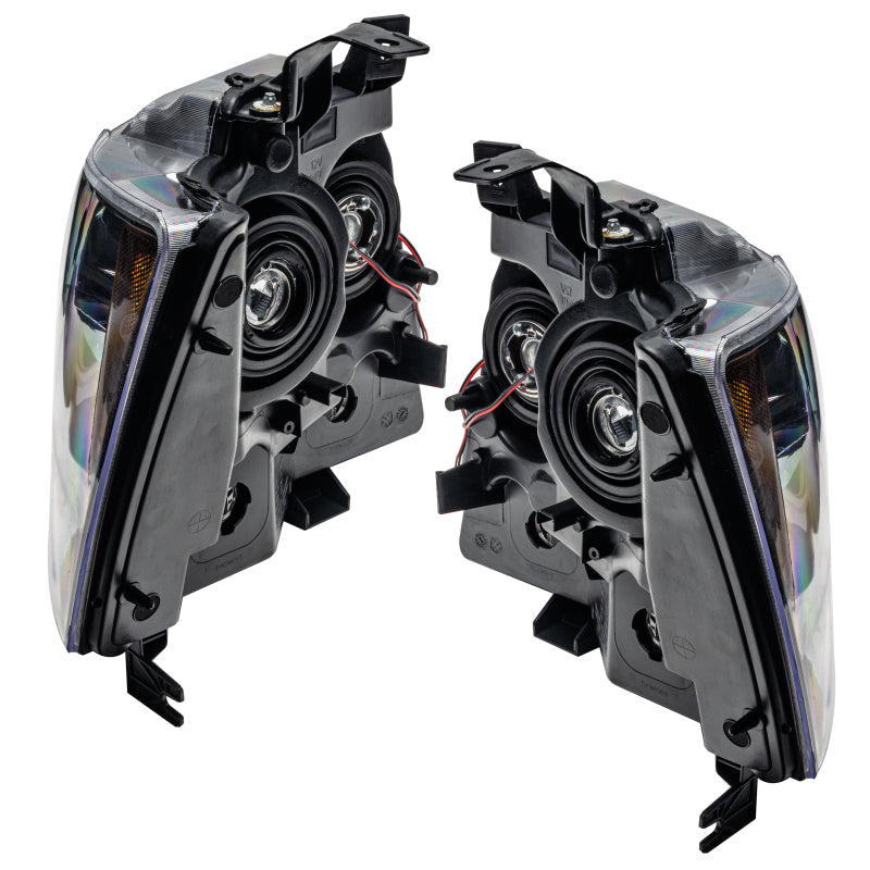 Oracle 07-13 Chevrolet Avalanche Pre-Assembled SMD Headlights - Red