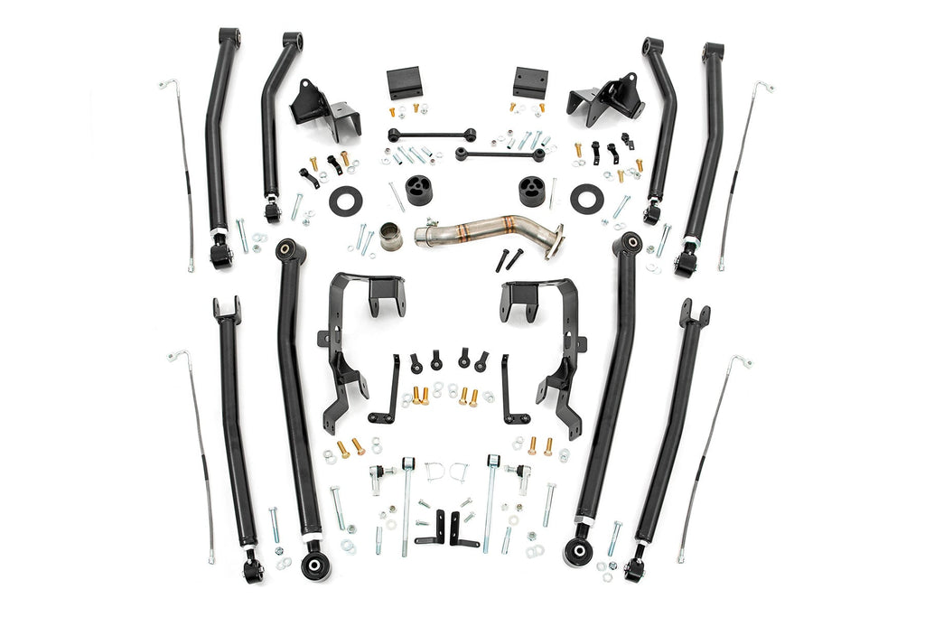 Long Arm Upgrade Kit Jeep Wrangler JK/Wrangler Unlimited (2007-2018) Rough Country