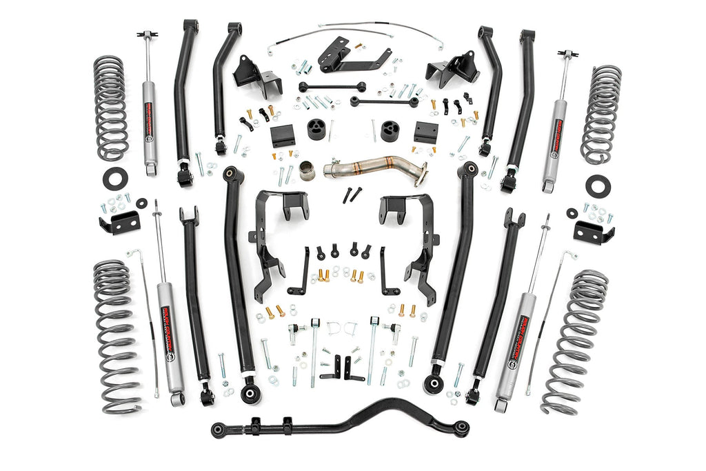 4 Inch Lift Kit Long Arm Jeep Wrangler Unlimited 4WD (2012-2018) Rough Country