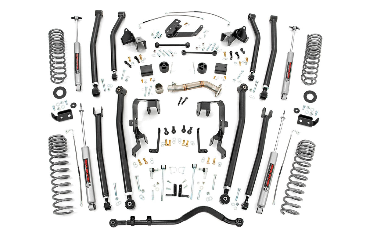 4 Inch Lift Kit Long Arm Jeep Wrangler Unlimited 4WD (2012-2018) Rough Country