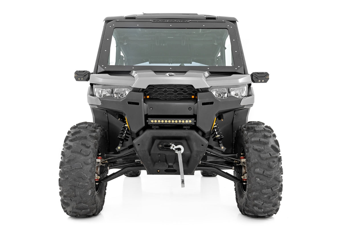 Vertex Front Coil Over Shock Pair Adjustable Can-Am Defender HD5/HD8/HD9/HD10 Rough Country