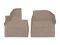 WeatherTech 2020+ Kia Telluride Front FloorLiner HP - Tan