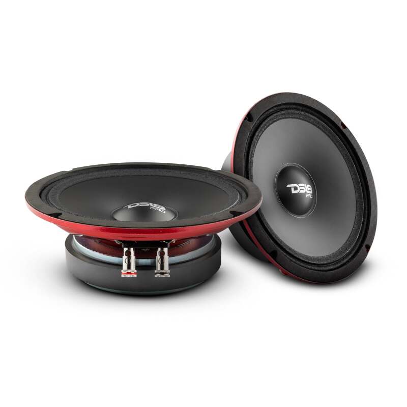 DS18 6.5in 200 Watts RMS 2 ohm Mid-Range Loudspeaker Shallow