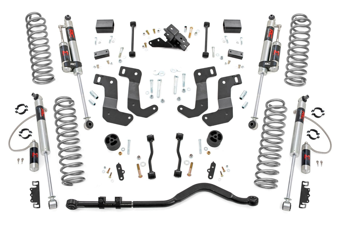 3.5 Inch Lift Kit C/A Drop Stage 1 M1R Jeep Wrangler JL 4WD (21-23) Rough Country