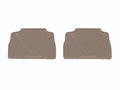 WeatherTech 20-26 BMW X6 40i 2nd Row Rear All-Weather Floor Mats - Tan