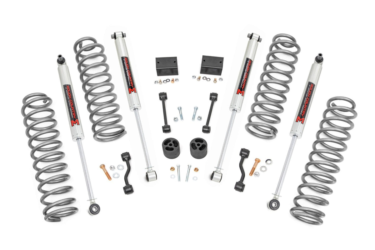 2.5 Inch Lift Kit Coils M1 Jeep Wrangler Unlimited Non-Rubicon 4WD (2024-2026) Rough Country