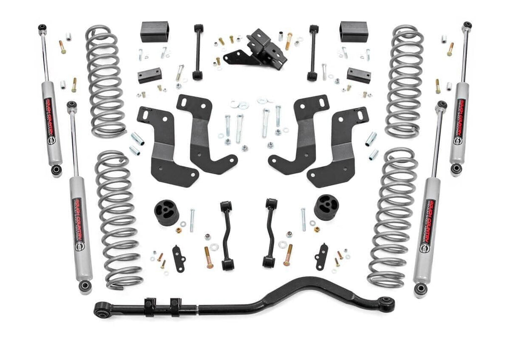 3.5 Inch Lift Kit C/A Drop 4-Door Jeep Wrangler Unlimited 4WD (24-26) Rough Country