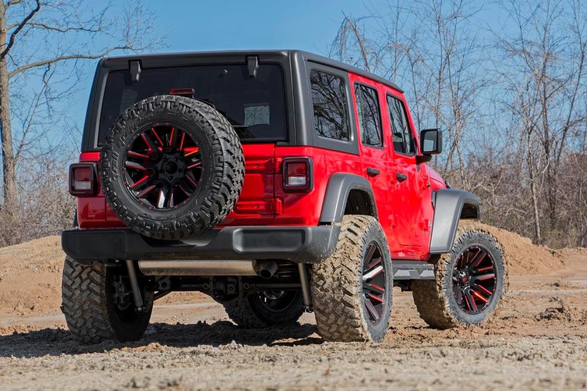 3.5 Inch Lift Kit C/A Drop Stage 1 M1R Jeep Wrangler Unlimited (24-26) Rough Country