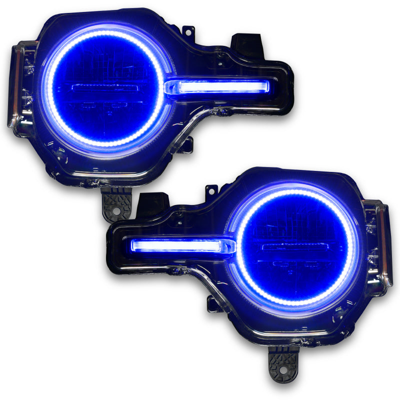 Oracle 2122 Ford Bronco Headlight Halo Kit w/DRL Bar Base Headlights w/Simple Control