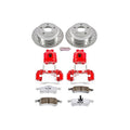 Power Stop 99-04 Jeep Grand Cherokee Rear Z26 Street Warrior Brake Kit w/Calipers