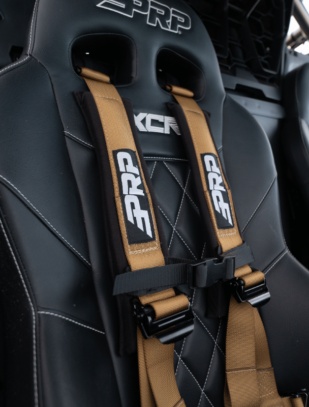 PRP 5.2 Harness with Shoulder Straps Sewn to Lap- Black