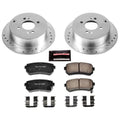 Power Stop 06-07 Hyundai Accent Rear Z23 Evolution Sport Brake Kit