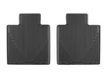 WeatherTech 22-24 Toyota Tundra/Tundra Hybrid Rear Rubber Mats - Black