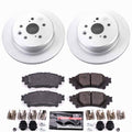 Power Stop 16-17 Lexus GS200t Rear Z23 Coated Brake Kit