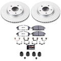 Power Stop 04-09 Nissan Quest Front Z36 Coated Truck & Tow Brake Kit