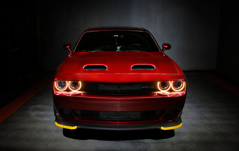 Oracle Dodge Challenger 15-21 LED Waterproof Halo Kit - ColorSHIFT w/o Controller