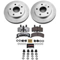 Power Stop 94-99 Dodge Ram 1500 Front Z36 Coated Truck & Tow Brake Kit