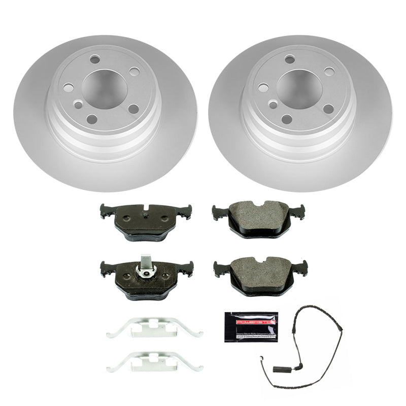 Power Stop 00-06 BMW X5 Rear Euro-Stop Brake Kit