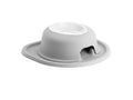WeatherTech Pet Feeding System Single High 8oz 3in. Poly Bowl - Light Grey