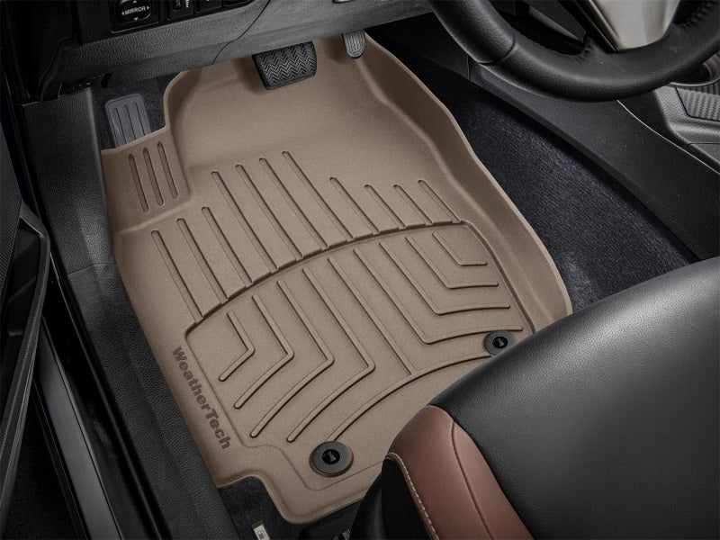 WeatherTech 13-18 Toyota RAV4 Front FloorLiner HP - Tan