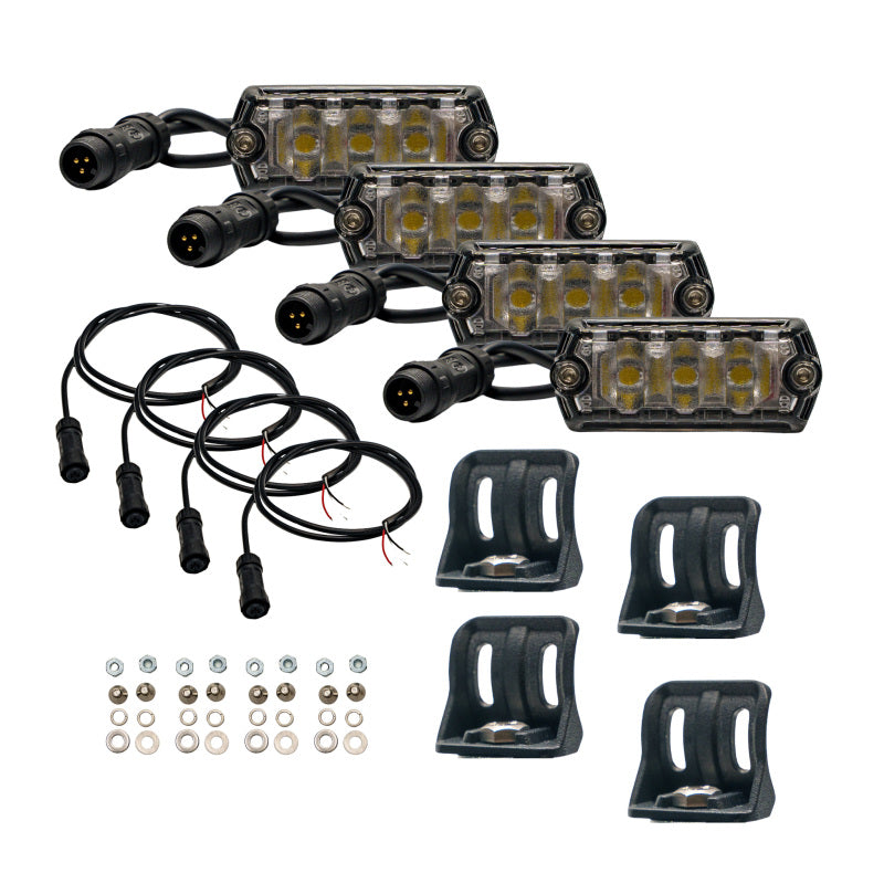 Nacho Lighting Nano Chase Light - White (4 Pack)