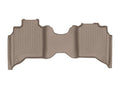 WeatherTech 2019+ Ram 2500/3500 1st Row Bench Seat Crew Cab Rear FloorLiner - Tan