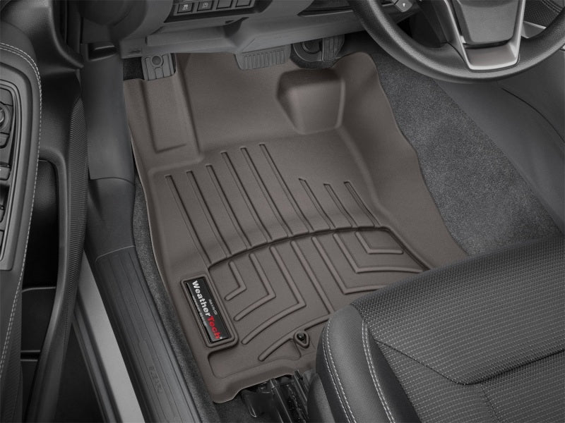 WeatherTech 2019+ Subaru Forester Front FloorLiners - Cocoa