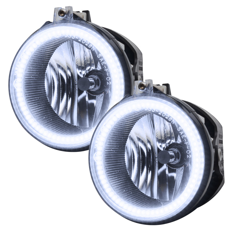 Oracle Jeep Commander 06-10 LED Fog Halo Kit - White